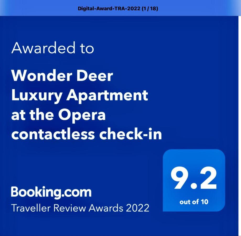 Wonder Deer Luxury Apartment At The Opera Self Check-In Budapeşte Dış mekan fotoğraf